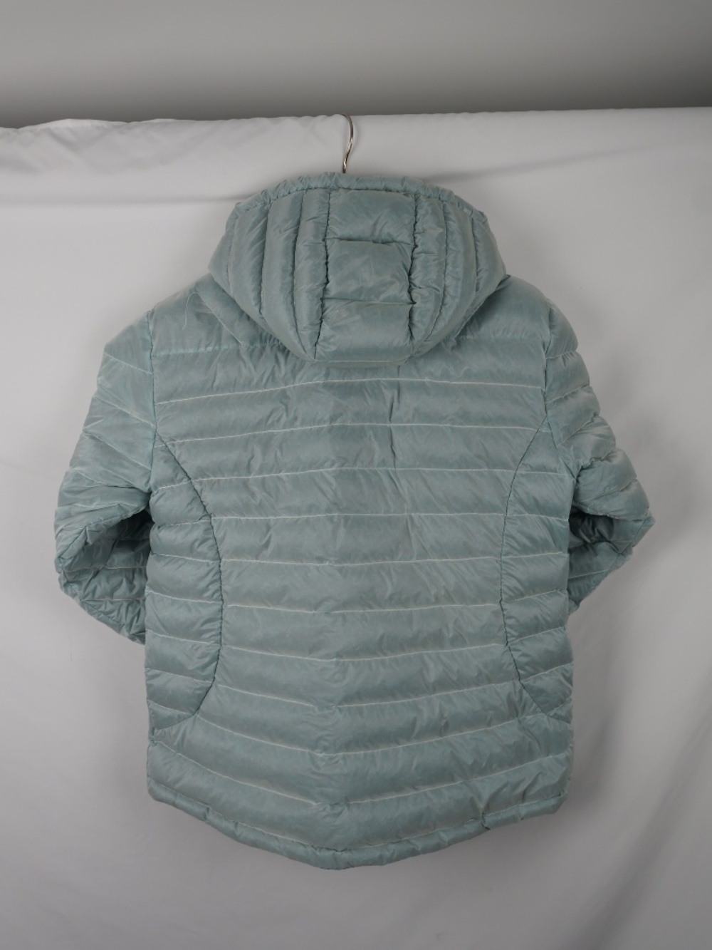 Hi-Tec Timaru Down Insulated Hoodie, Blue-Green, Women's XL - Picture 3 of 8